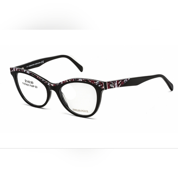 Emilio Pucci Accessories - Emilio Pucci Black and Red Glasses Accessories